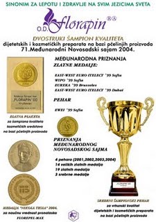 Florapin bilje i med Kruševac Dvostruki šampion